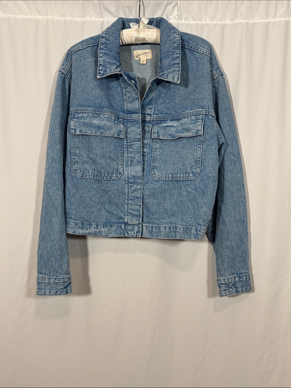 Universal Thread Light Blue Jean Jacket for Women